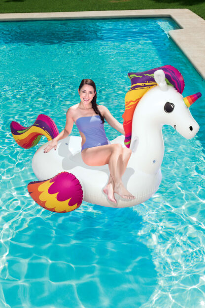 Unicornio de Fantasía Hinchable Bestway 224x164 cm Adultos - Imagen 2