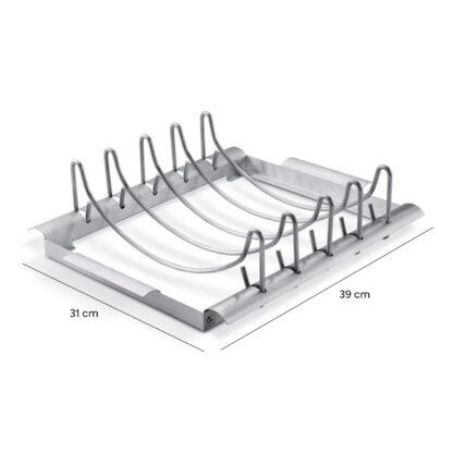 Soporte para Cocción Multiusos Weber Deluxe 8,9x30,9x39,1 cm para Barbacoas de Gas Tamaño Estándar o de Carbón de +57x60 cm - Imagen 4