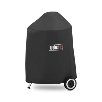 Funda para Barbacoa Luxe Weber 50,8x88,5x52 cm Transpirable e Impermeable con Correas de Fijación, para Barbacoas de 47 cm