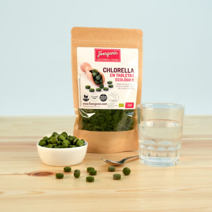 Chlorella Ecológica en Tabletas Foorganic Pack  150g | Superalimento Natural | Sin Aditivos | Producido en España | Vegano | Nutritivo | Detox | Depurativo - Imagen 2