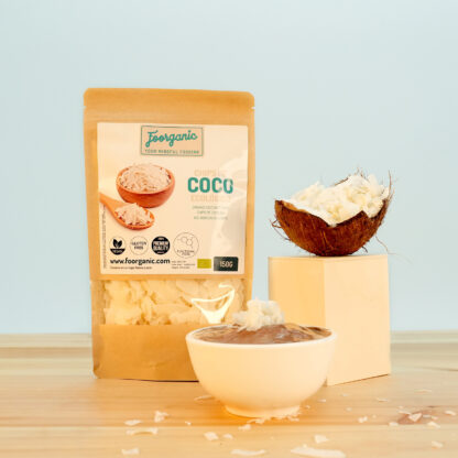 Chips de Coco Ecológicos Foorganic Pack  150g | Snack Natural | Sin Aditivos | Producido en España | Vegano | Crujiente | sabor auténtico y fresco - Imagen 2