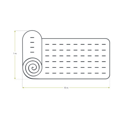 Lámina Asfáltica para Tejados y Cubiertas Exteriores 10m² Gardiun Tela Asfáltica | Evita Filtraciones y Goteras | Rollo 100×1000 cm - Imagen 4