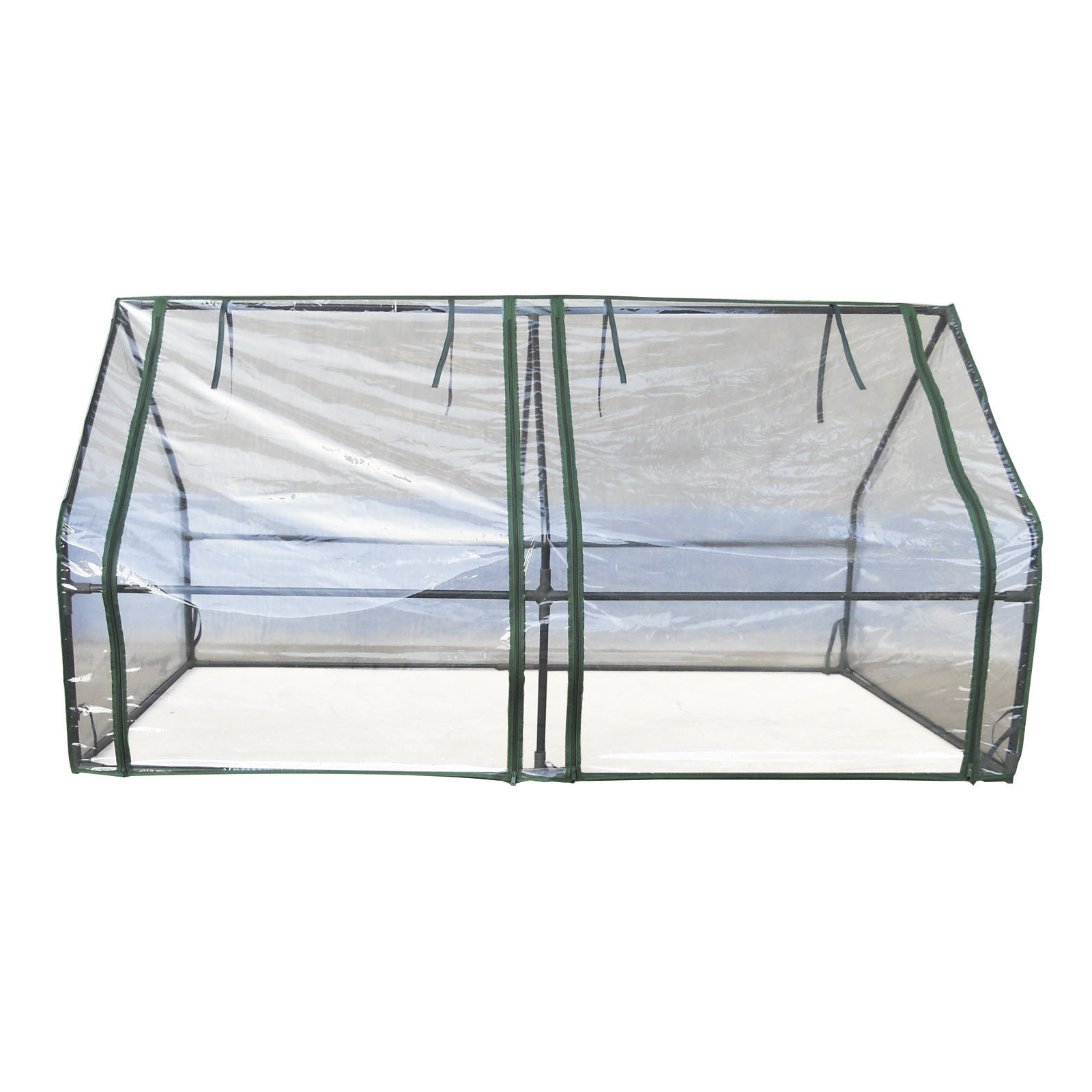 Estufa de Jardim Gardiun New Leaf 90x180x90 cm Horizontal | Fabricada em PVC