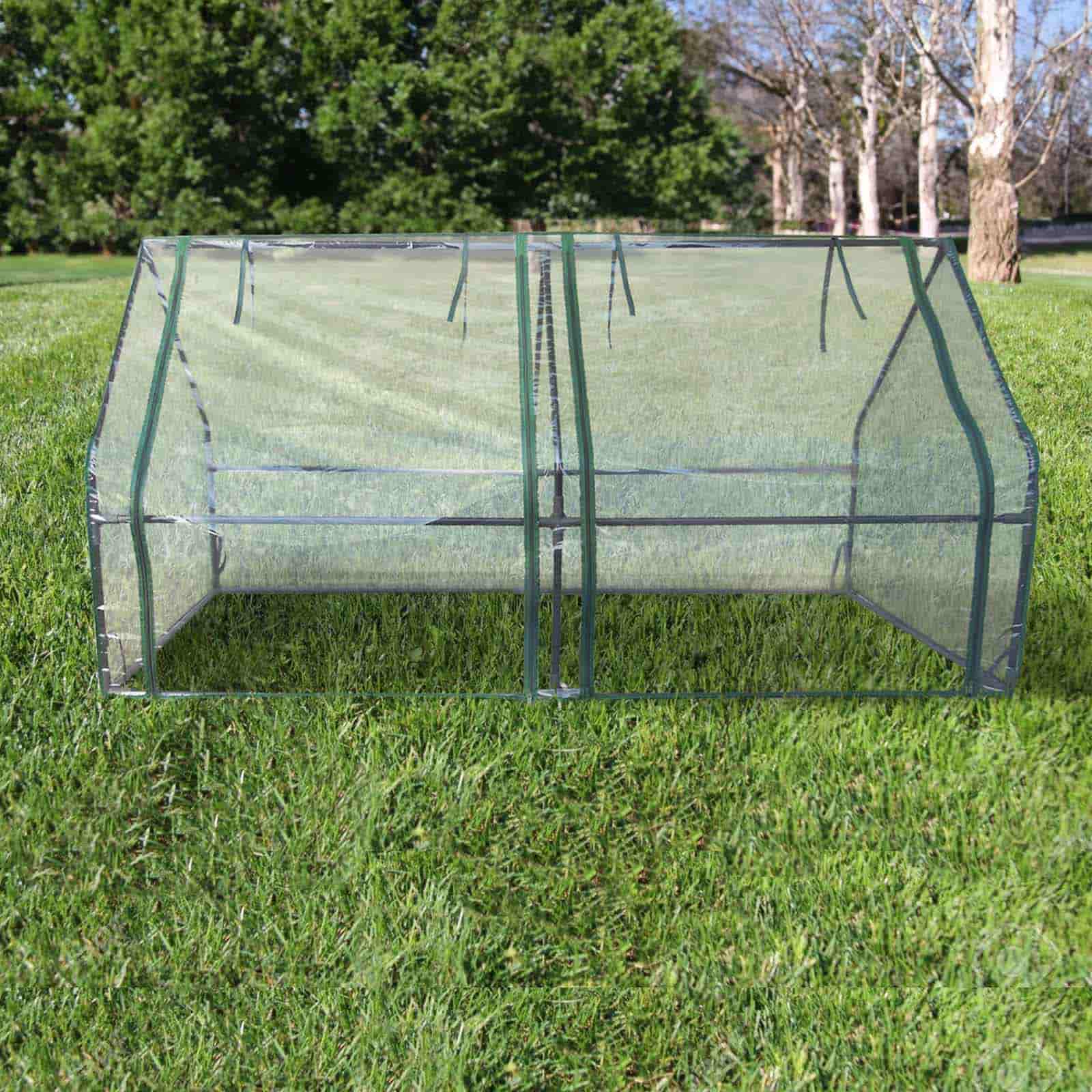 Estufa de Jardim Gardiun New Leaf 90x180x90 cm Horizontal | Fabricada em PVC - Image 5