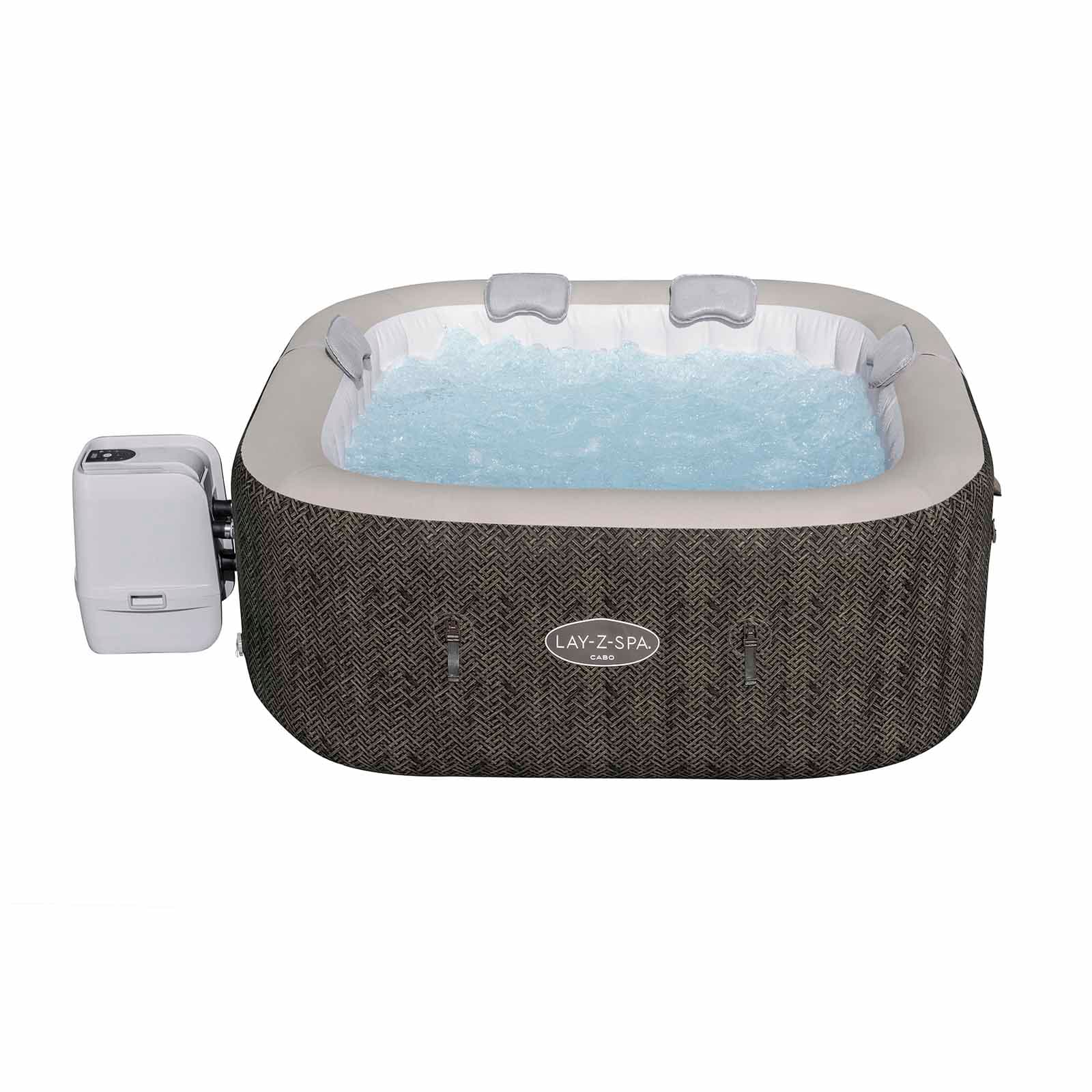 Spa Hinchable de Hidromasaje Ø180x71 cm para 4-6 personas Lay-Z-Spa Cabo Smart Luxe HydroJet