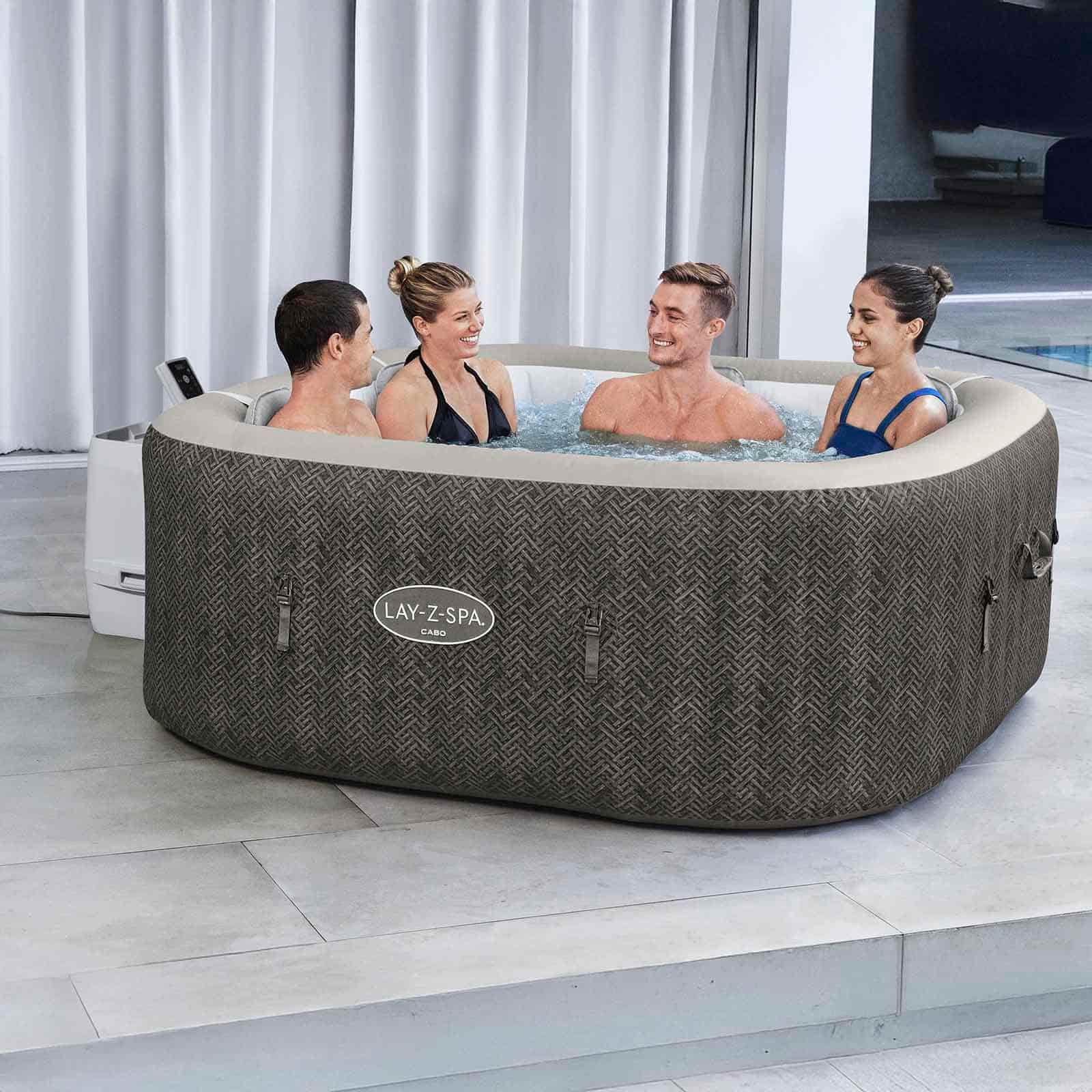 Spa Hinchable de Hidromasaje Ø180x71 cm para 4-6 personas Lay-Z-Spa Cabo Smart Luxe HydroJet - Imagen 2