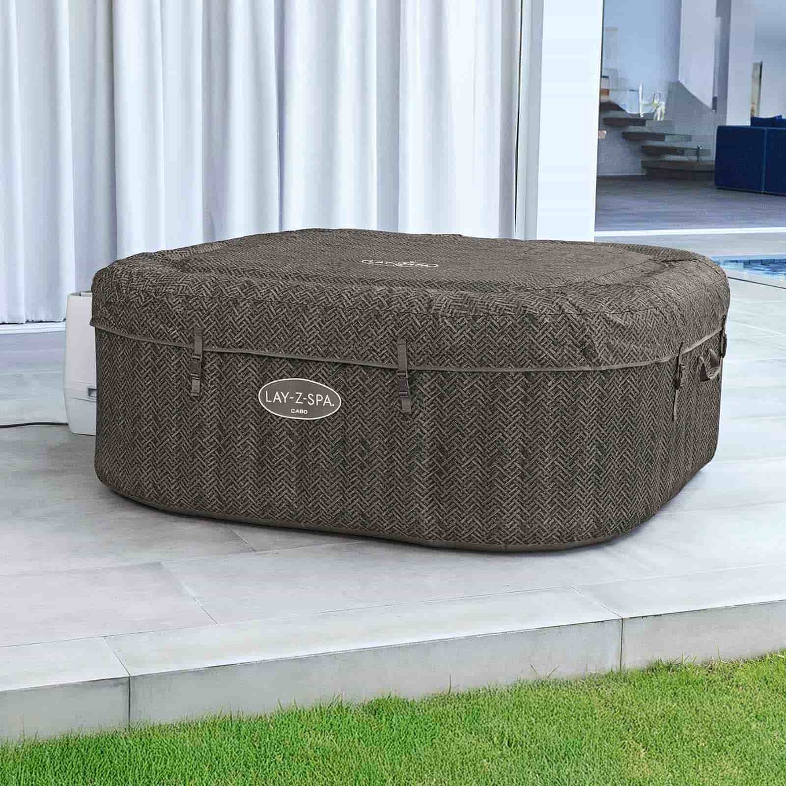 Spa Hinchable de Hidromasaje Ø180x71 cm para 4-6 personas Lay-Z-Spa Cabo Smart Luxe HydroJet - Imagen 5
