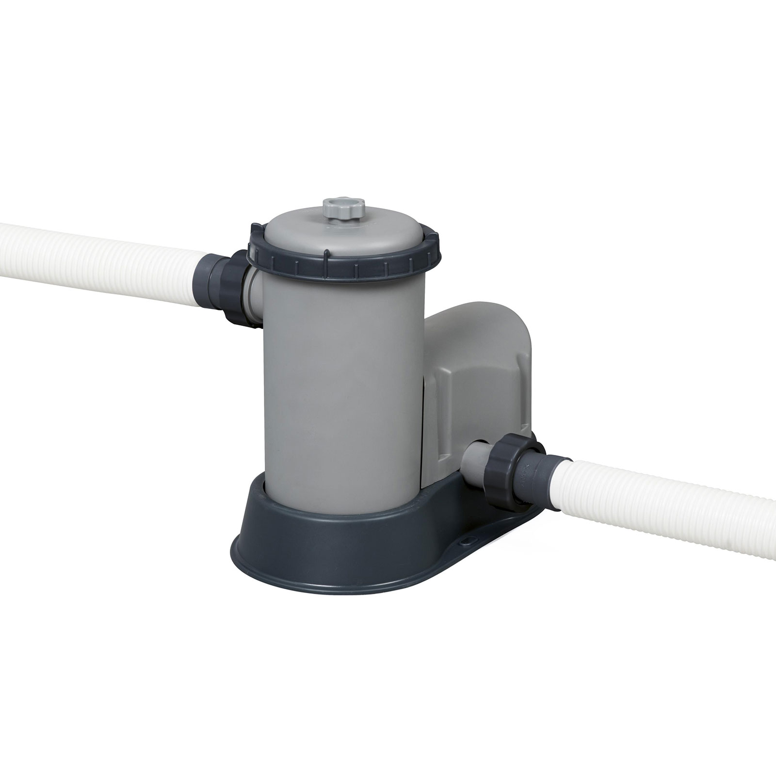 Piscina Desmontável Tubular Bestway Steel Pro Max Design Pedra Ø549x122 cm Purificador Cartucho 5.678 L/H, Cobertura e Escada - Image 5