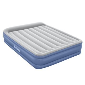 Colchão Insuflável dupla Queen Bestway Tritech 203x152x46 cm Suporta até 300 kg Insuflado em 4 minutos com Reforço Perimetral