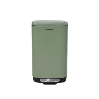 Caixote do Lixo e Reciclagem CATTERHOUSE Planeta 30L 33,5x30x60,5 cm de Metal com Pedal, Caixote Removível e Fecho Suave