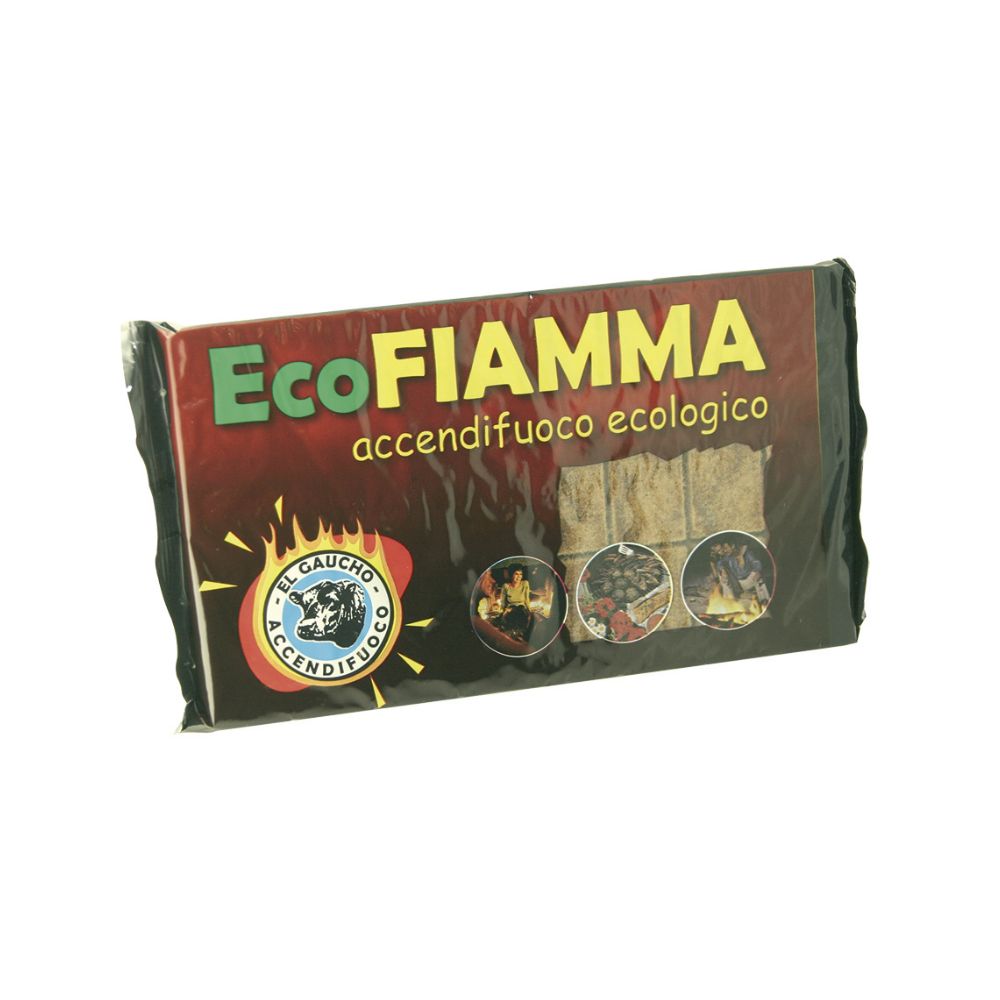 Pastillas de Encendido Ecológicas Kekai EcoFiamma 24 pastillas para Grill, Barbacoa, Estufa o Chimenea de Leña