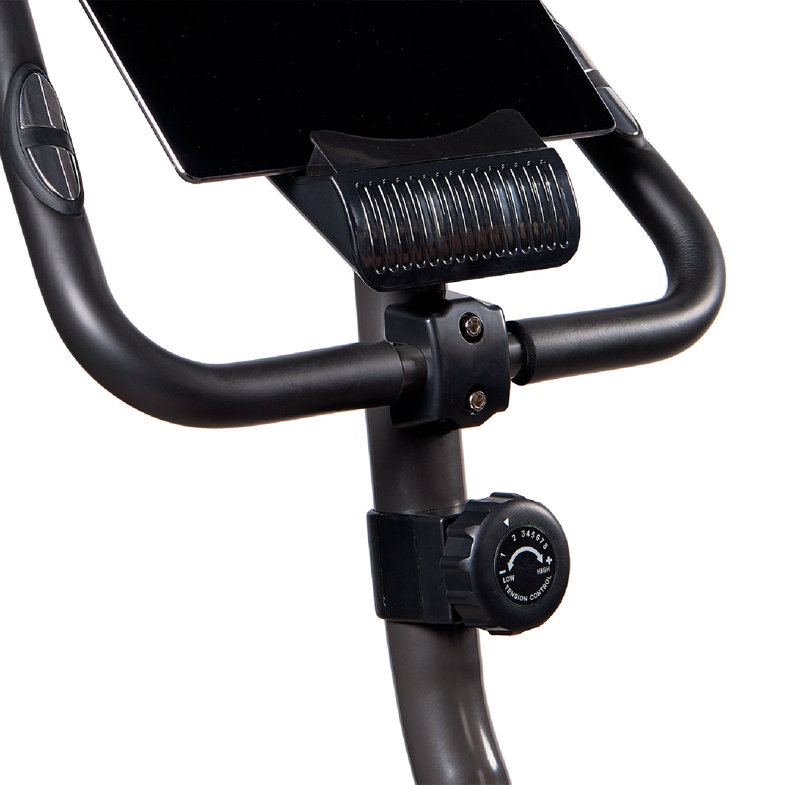 Bicicleta Estática Siluet B0003S 86x44,5x140cm Volante de Inércia 5 kg | 7 Funções e Ecrã LCD | Rodas | Suporte para Tablet Móvel - Image 5
