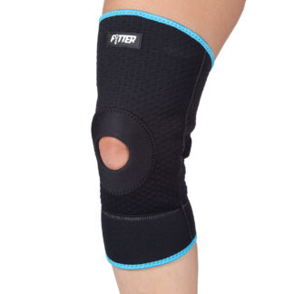 Joelheira desportiva rotuliana Fytter Knee Support em neoprene e nylon | Respirável e adaptável