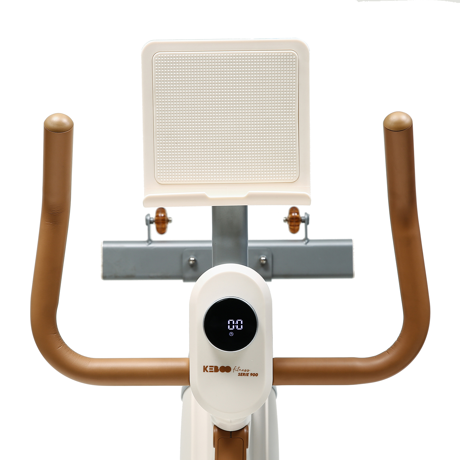 Bicicleta Estática Keboo Fitness Série 900 Branca Travagem Magnética | Inércia 7 kg e 32 Níveis | Pedais Antiderrapantes - Image 3