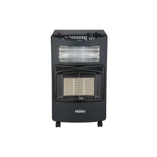 Fogão Híbrido Luz-Gás Dobrável Kekai Hybrid New Slim 42x33x73 cm Fogão a Gás 4200 W | Fogão elétrico 1260 W | 3 Níveis de Calor
