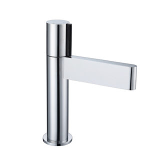 Torneira de Lavatório K2O Zenit 18x5x19,4 cm Torneira Monocomando | Aerador Incorporado e Cartucho Cerâmico | Latão Cromado Brilhante