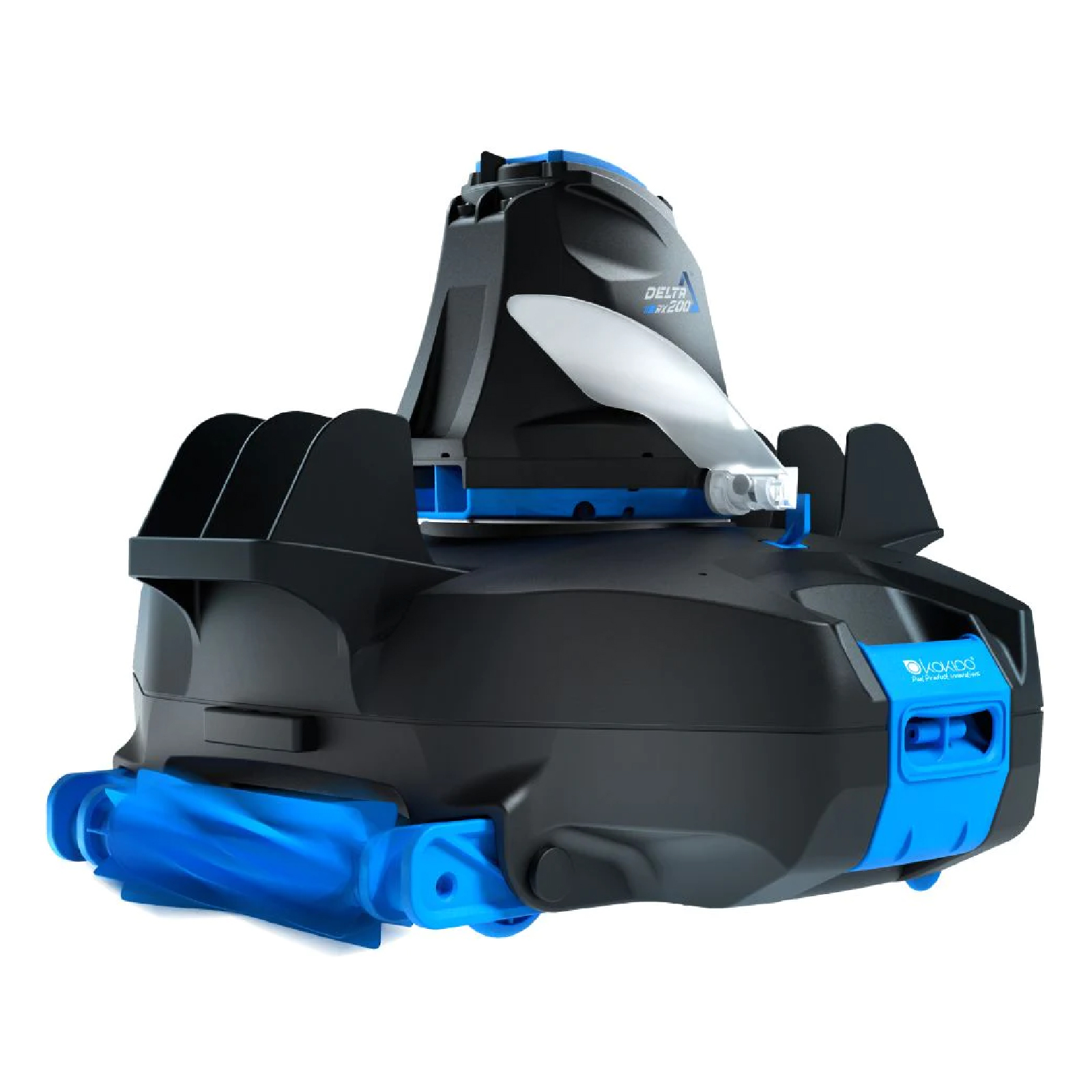 Robô automático Kokido Delta 200 RX para limpeza de piscinas com bateria de 90 minutos e rolo incluído sem cabos