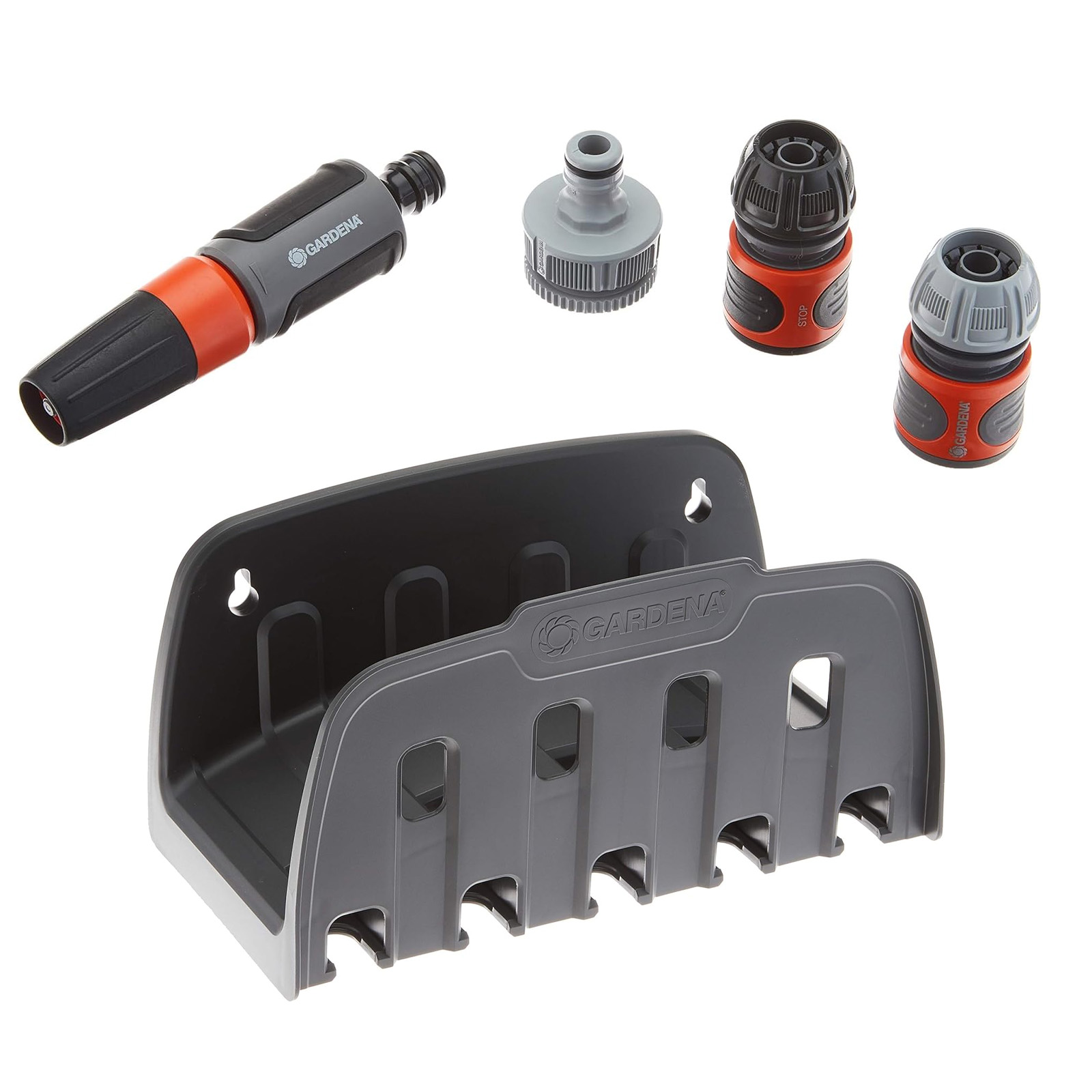 Kit de Mangueira de Jardim Gardena Classic com mangueira de 20 m e 13 mm, montagem de parede e lança com bico ajustável - Image 3