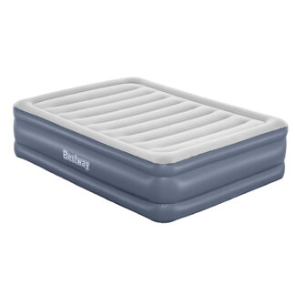 Bestway Tritech Double Inflatable Bed 203x152x51 cm suporta até 300 kg Inflada em 4 minutos com reforço perimetral