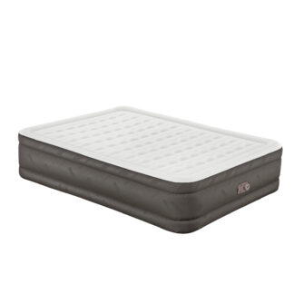 Colchão pneumático Bestway Tough Guard 203x152x46cm Bomba Integrada | Suporta 350Kg | Tamanho Rainha | Sacola de Armazenamento