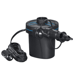 Adaptadores Inflador Elétrico Portátil Bestway Bestway Power Power DC com 3 válvulas | Soquete de carro 12V | Inflação e Deflação 2-em-1