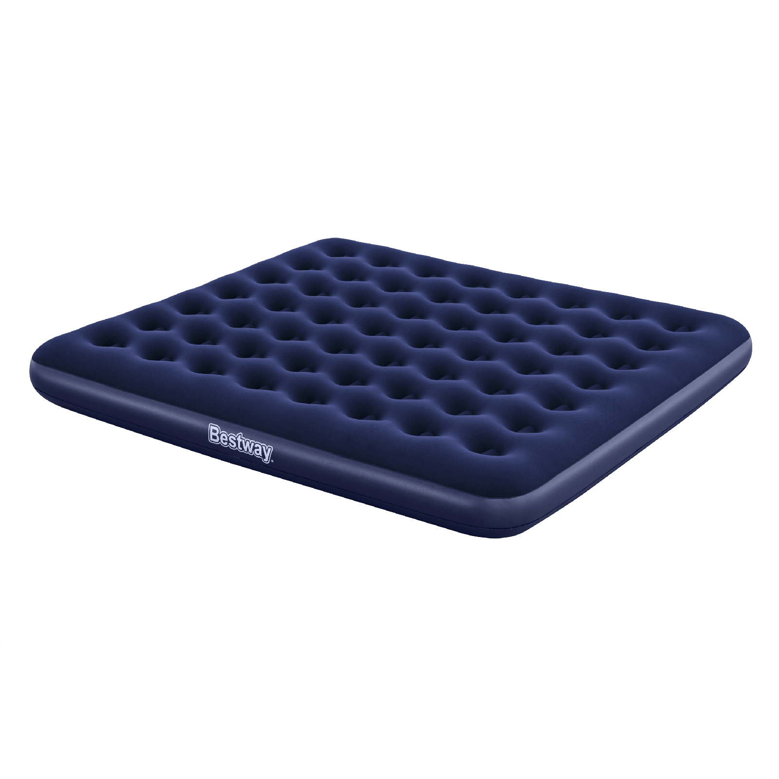 Colchão inflável de camping Bestway Horizon King size 203x183x22 cm Suporta até 300 kg Azul