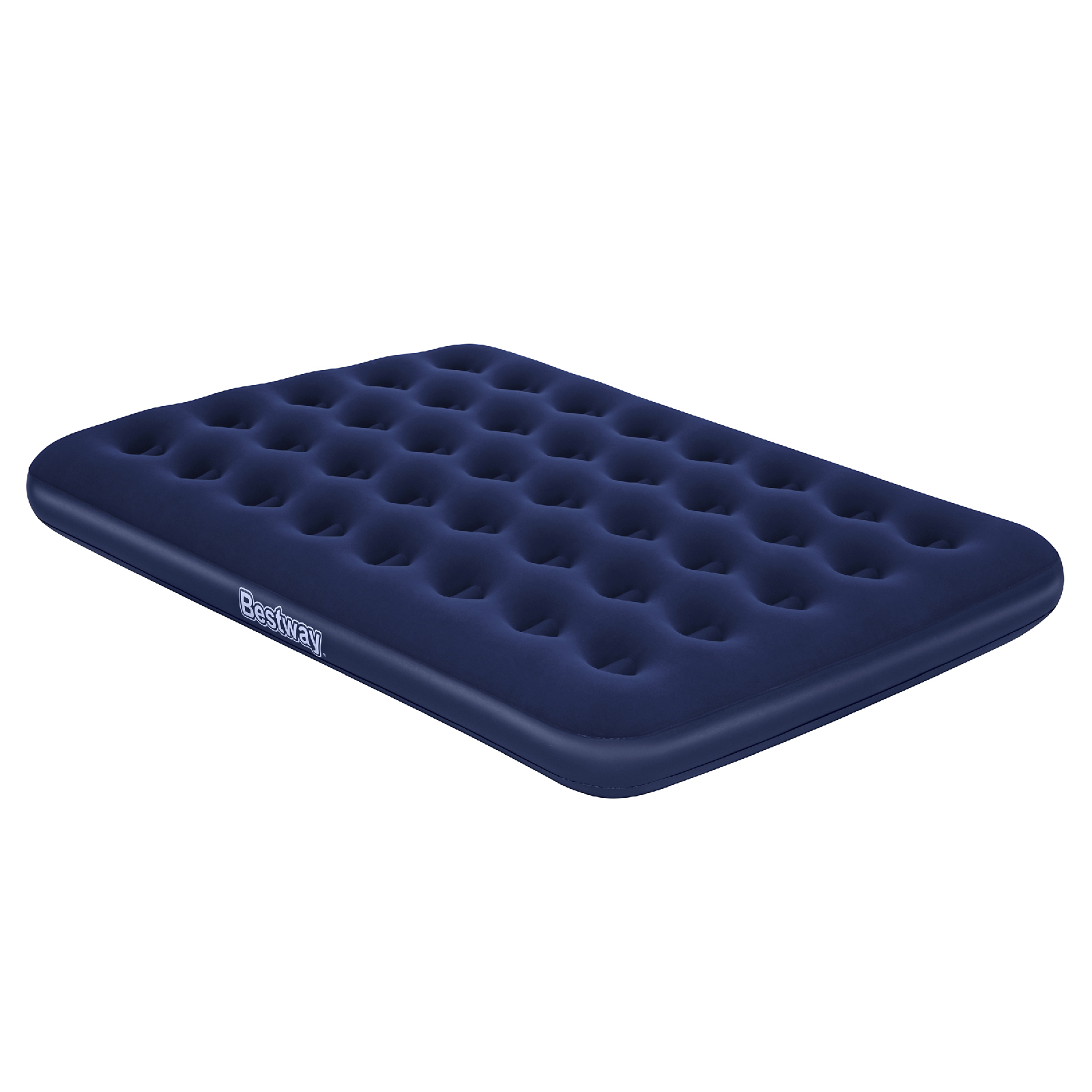 Colchão Duplo de Ar Bestway 191x37x22 cm Azul | Suporta até 300 kg | Inflador elétrico de 220V incluído