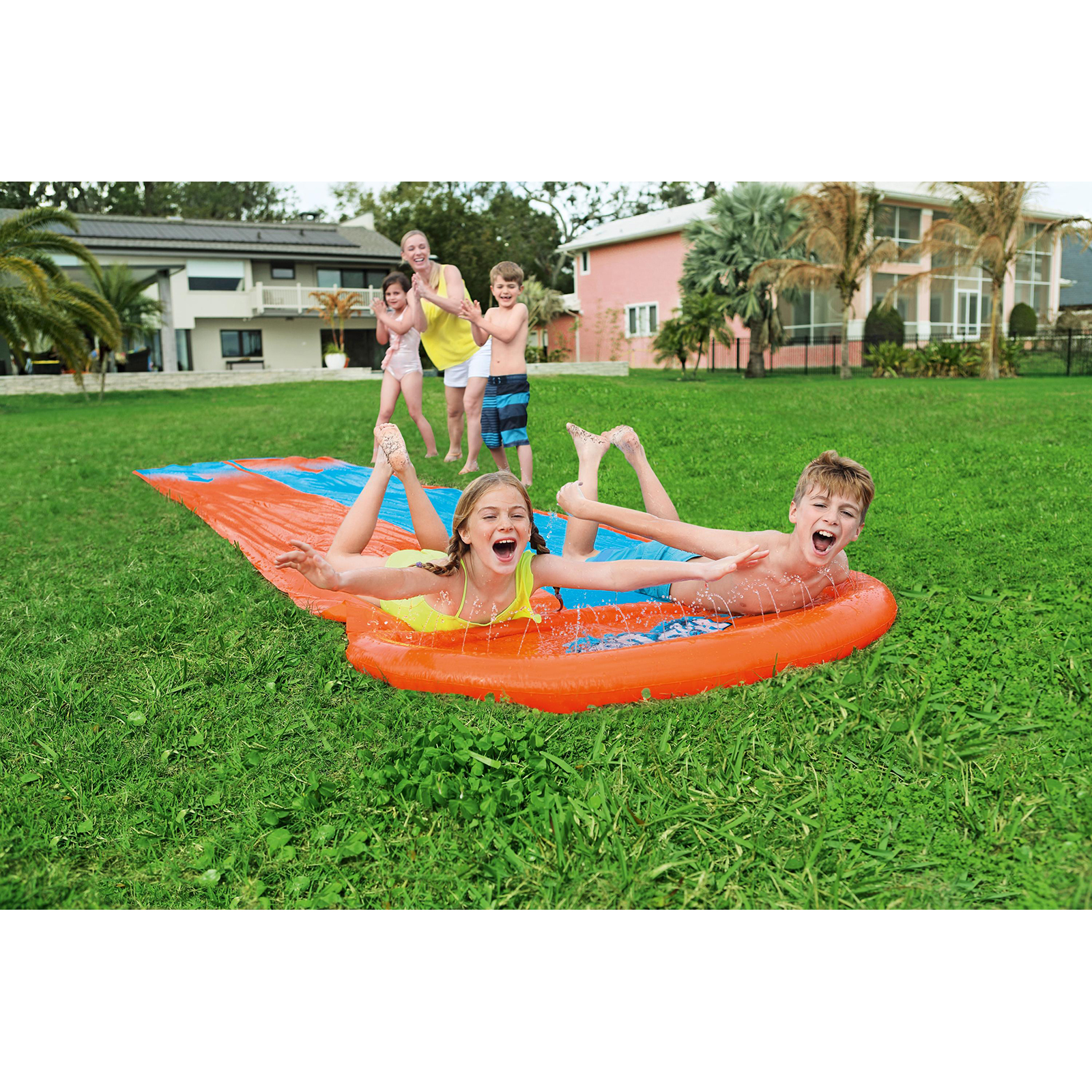 Trilho deslizante triplo Bestway 488x207 cm ao longo de 3 anos - Image 3