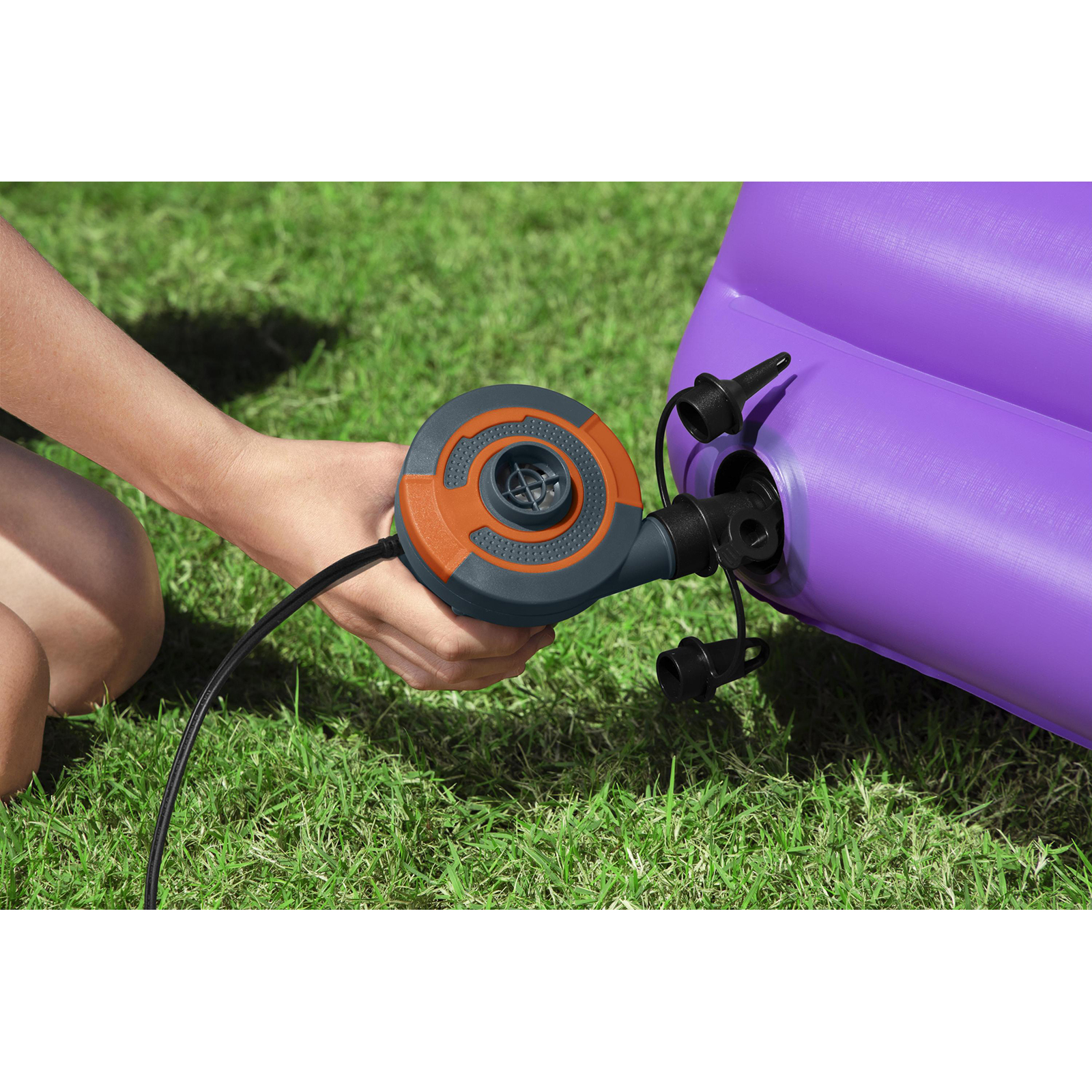 Conexão do Insuflador Elétrico Bestway para isqueiro 12 V 11,5x10,5x12,5 cm com adaptadores - Image 3
