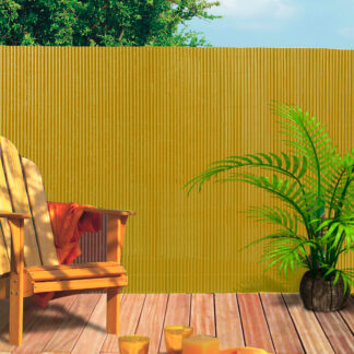 Palheta Sintética Plasticana Nortena 300x150 cm | Malha de Privacidade para Jardim e Terraço | 85% Ocultação | Cor Bege