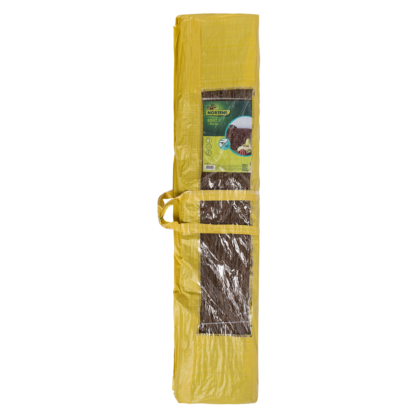 Urze Natural com Vime Nortene Bruc Eco 2 500x150 cm | Malha de Privacidade para Jardim e Terraço | 85% de Ocultação