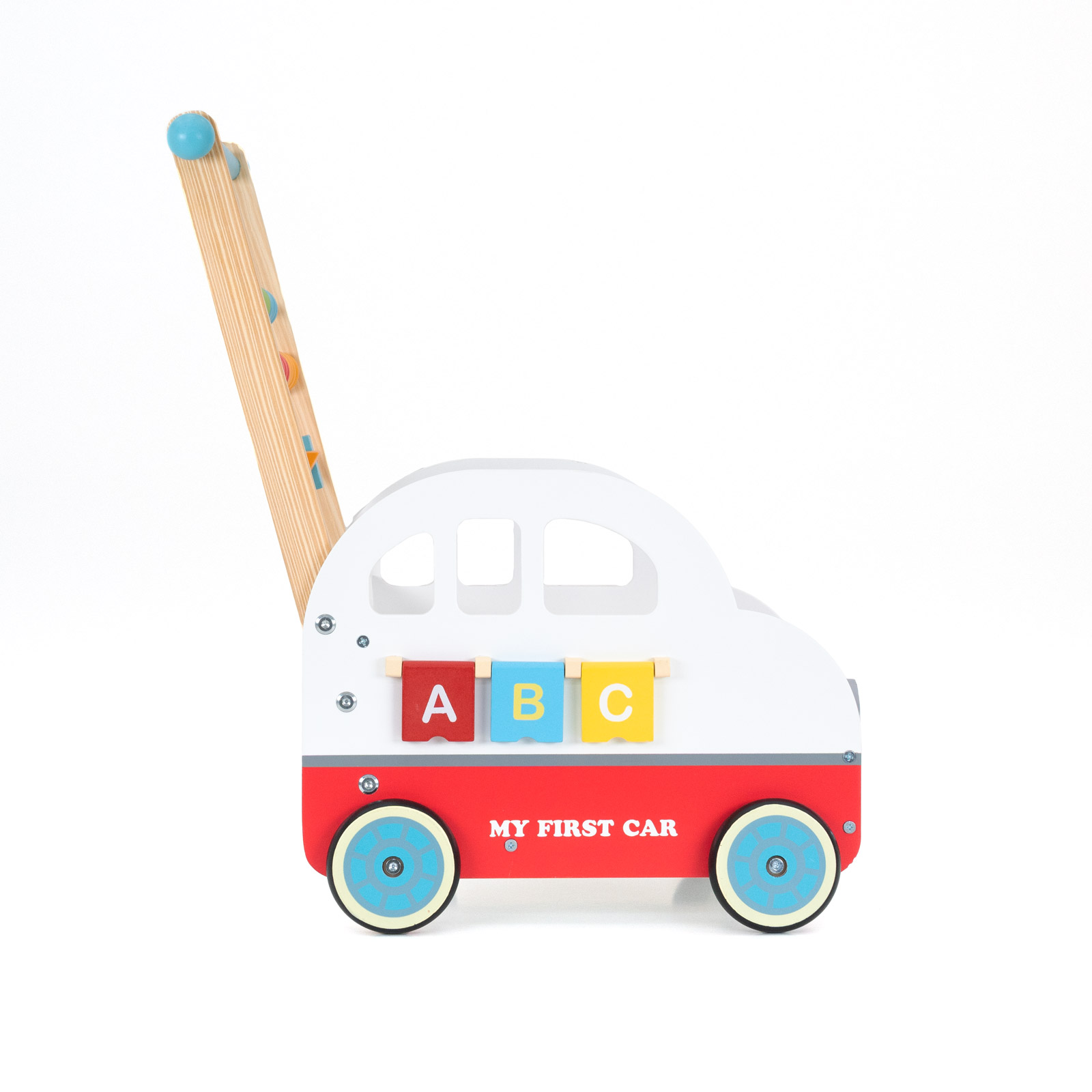 Carrinho Montessori Multi-atividade Robincool Creta 30x44x51 cm Madeira estimula o desenvolvimento psicomotor - Image 3