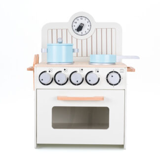 Cozinha de Brinquedo Montessori com Forno Robincool Little Chef 36,5x26x46,5 cm Madeira Ecológica com Relógio e Acessórios