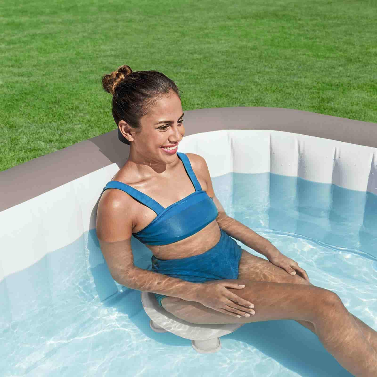 Asiento antideslizante para Spa de hidromasaje Lay-Z-Spa 40,8 x 31,5 x 20 cm - Imagen 3