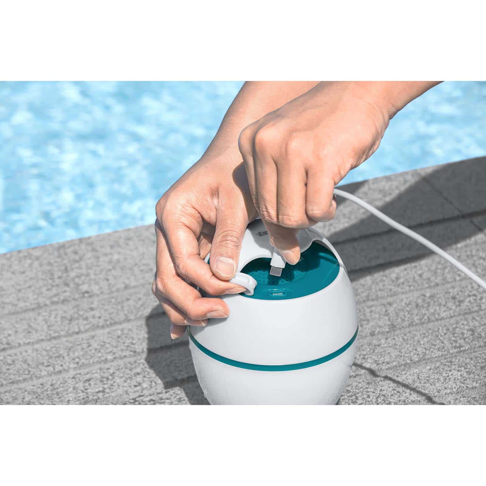 Altavoz Bluetooth LED Flotante Bestway MusicWave Resistente al Agua con 6 Horas de Autonomía - Imagen 6