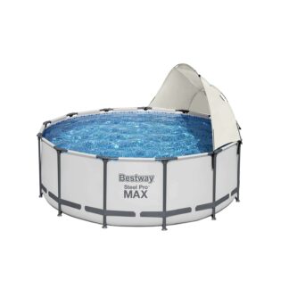 Toldo elevado de piscina Bestway de 305 a 549 cm de diâmetro