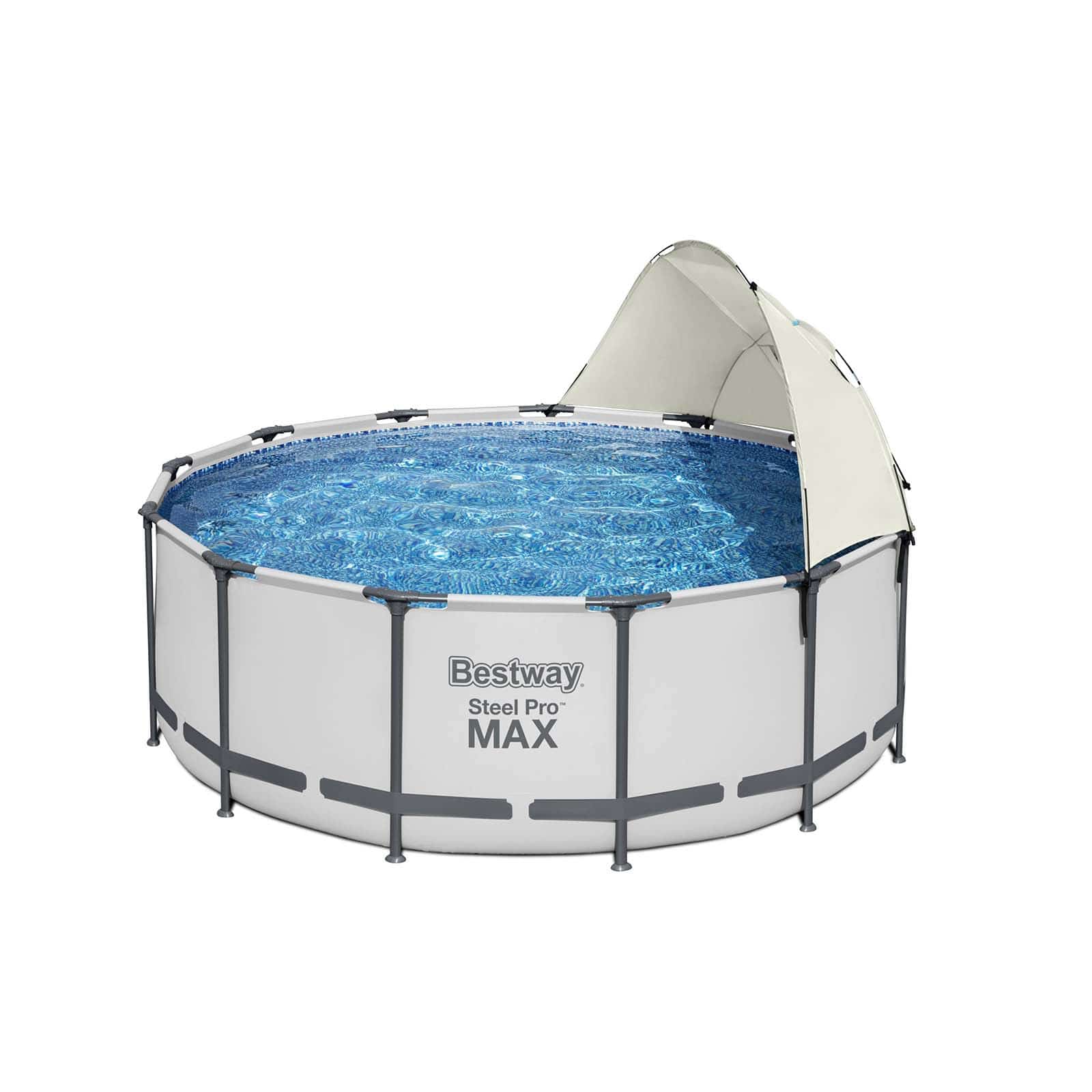 Toldo elevado de piscina Bestway de 305 a 549 cm de diâmetro