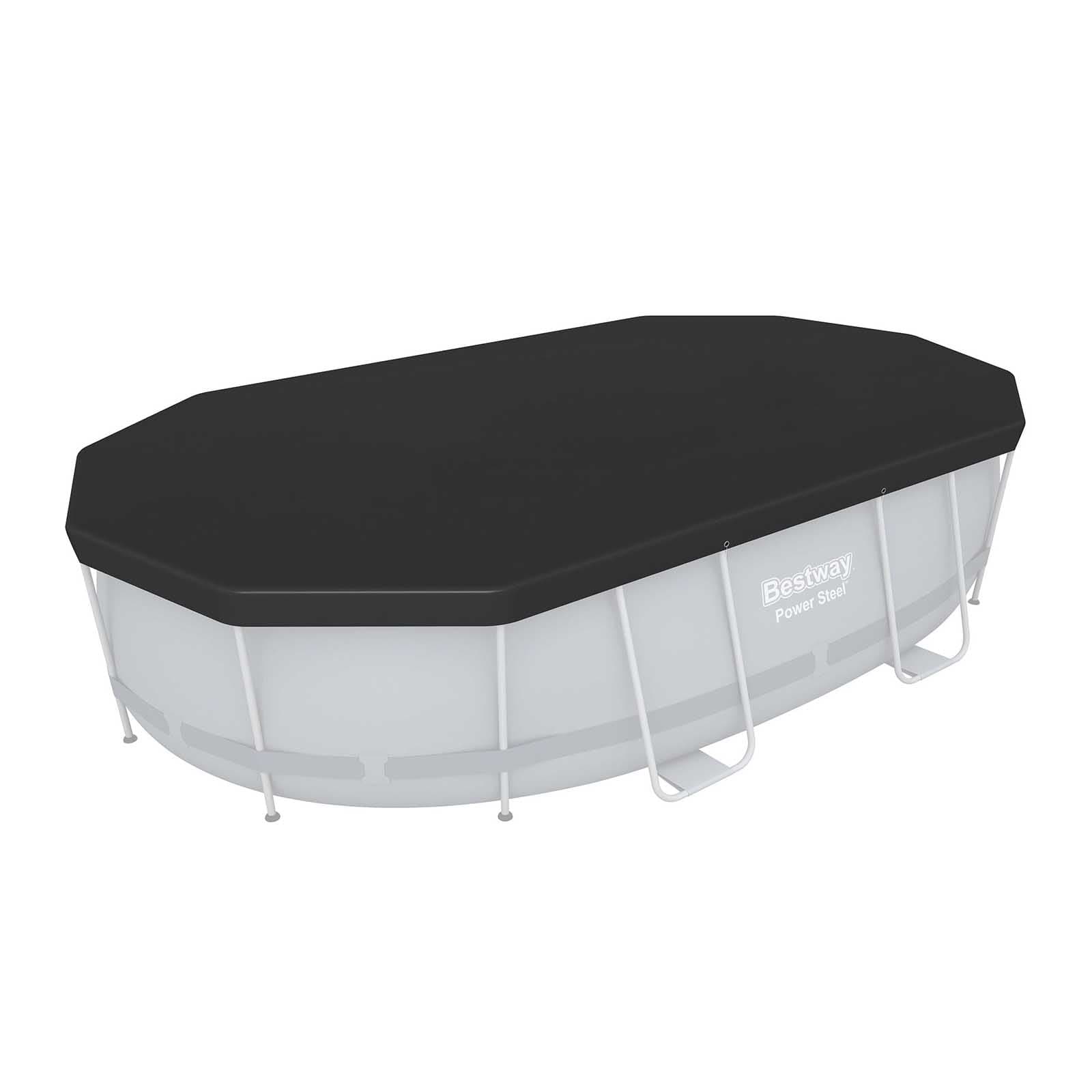 Cobertor de Invierno para Piscina Desmontable Bestway 427x250 cm Ovalada