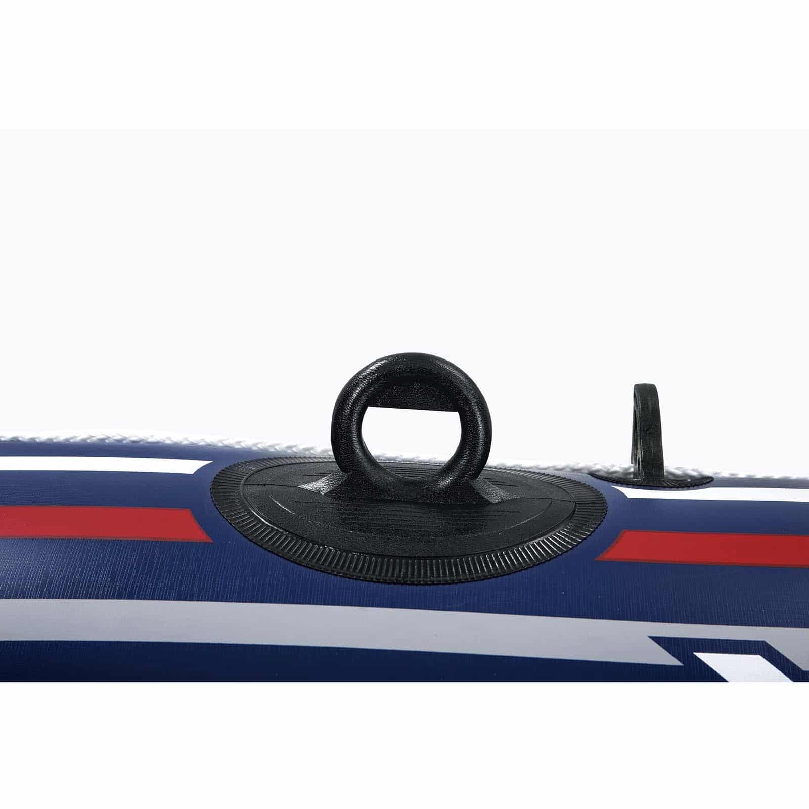 Bestway Hydro-Force™ Treck X3, barco inflável de 307x 126 x 39 cm com capacidade máxima de 270 kg, inclui 2 remos de 124 cm e bomba de pé - Image 4