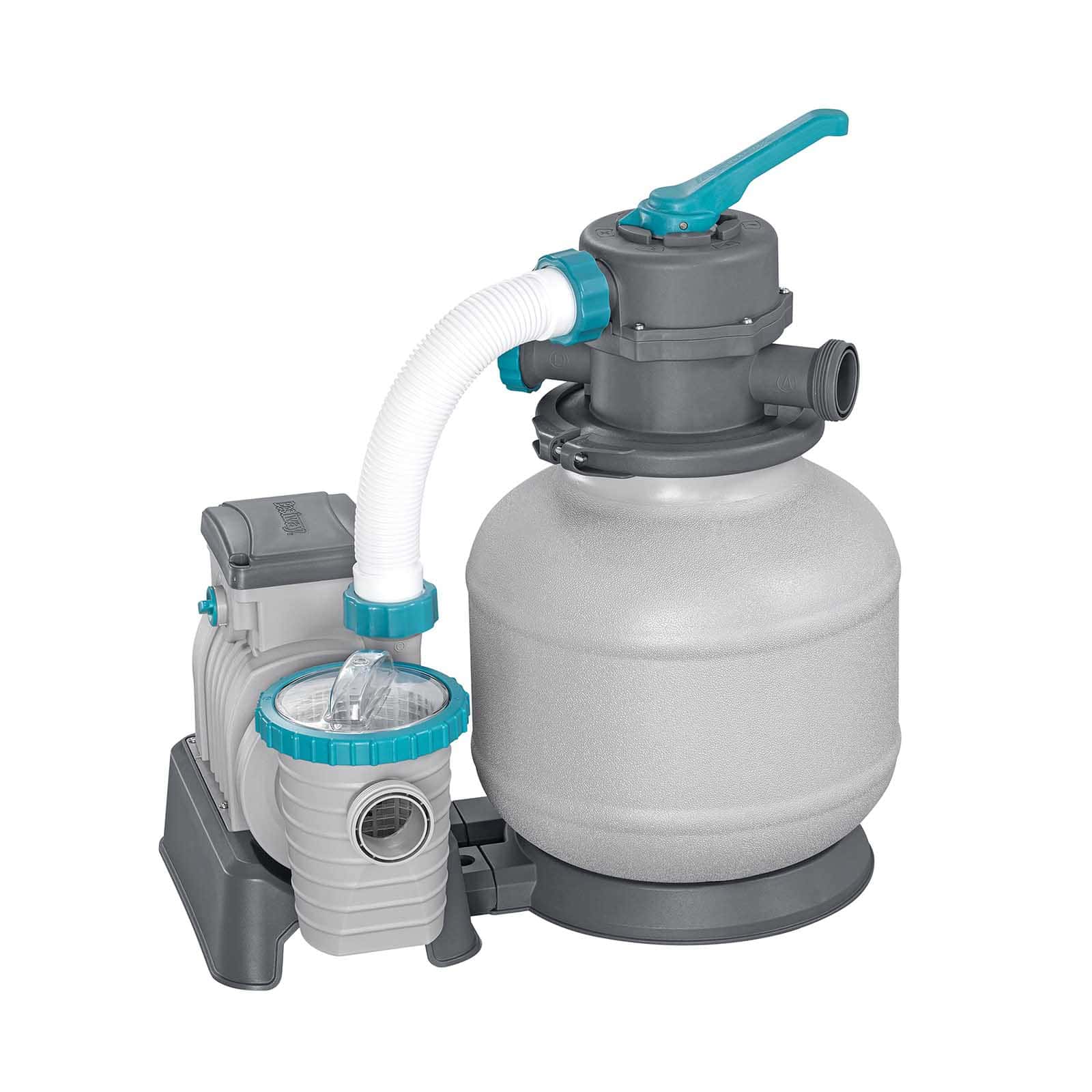 Depuradora con Filtro de Arena para Piscinas Desmontables Bestway de 8.327 l/h compatible con válvulas de rosca de 32 mm y 38 mm - Imagen 3