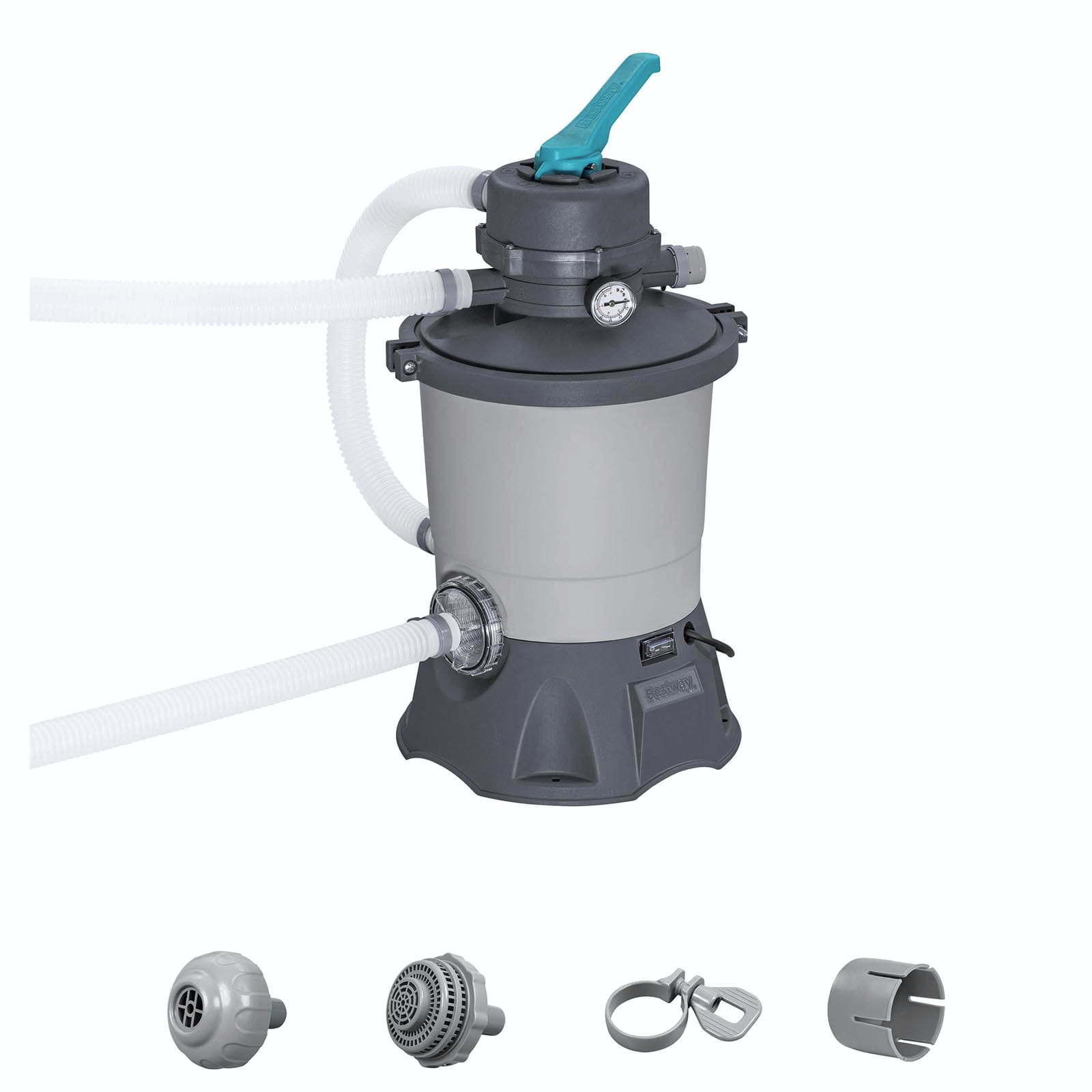 Bomba de filtragem de Areia para piscina Bestway 3.596 l/h Conexão 32 mm Piscinas Removíveis