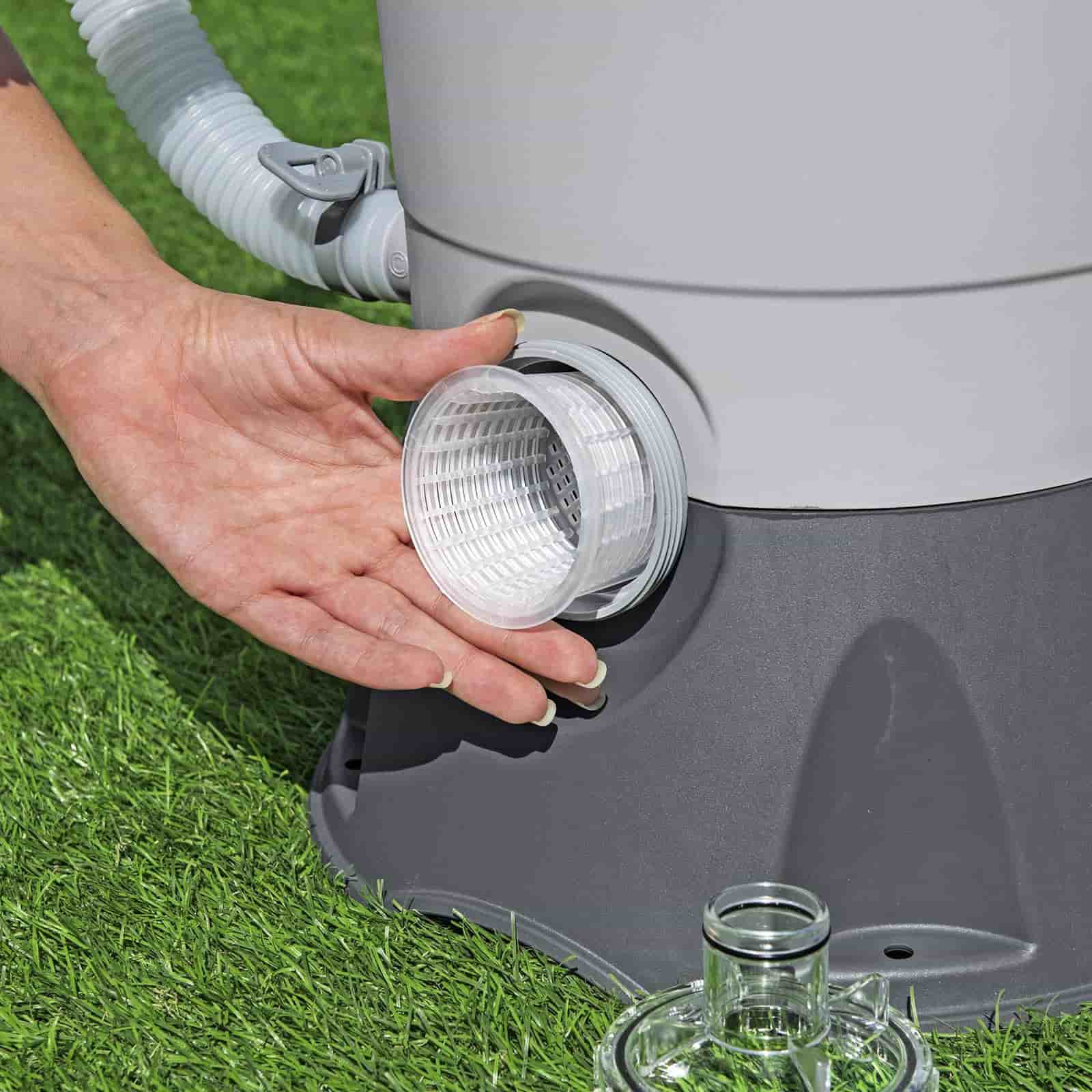 Depuradora con Filtro de Arena para Piscinas Desmontables Bestway de 3.596 l/h Conexión 32 mm - Imagen 6