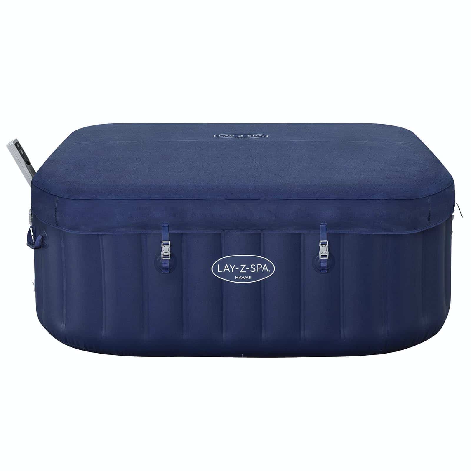 Bestway Lay-Z-Spa Hawaii MaxHold EnergySense UltraFit Smart AirJet 6 180x180x71 cm Spa inflável para 4-6 pessoas em azul | Jatos Airjet 140 - Image 4