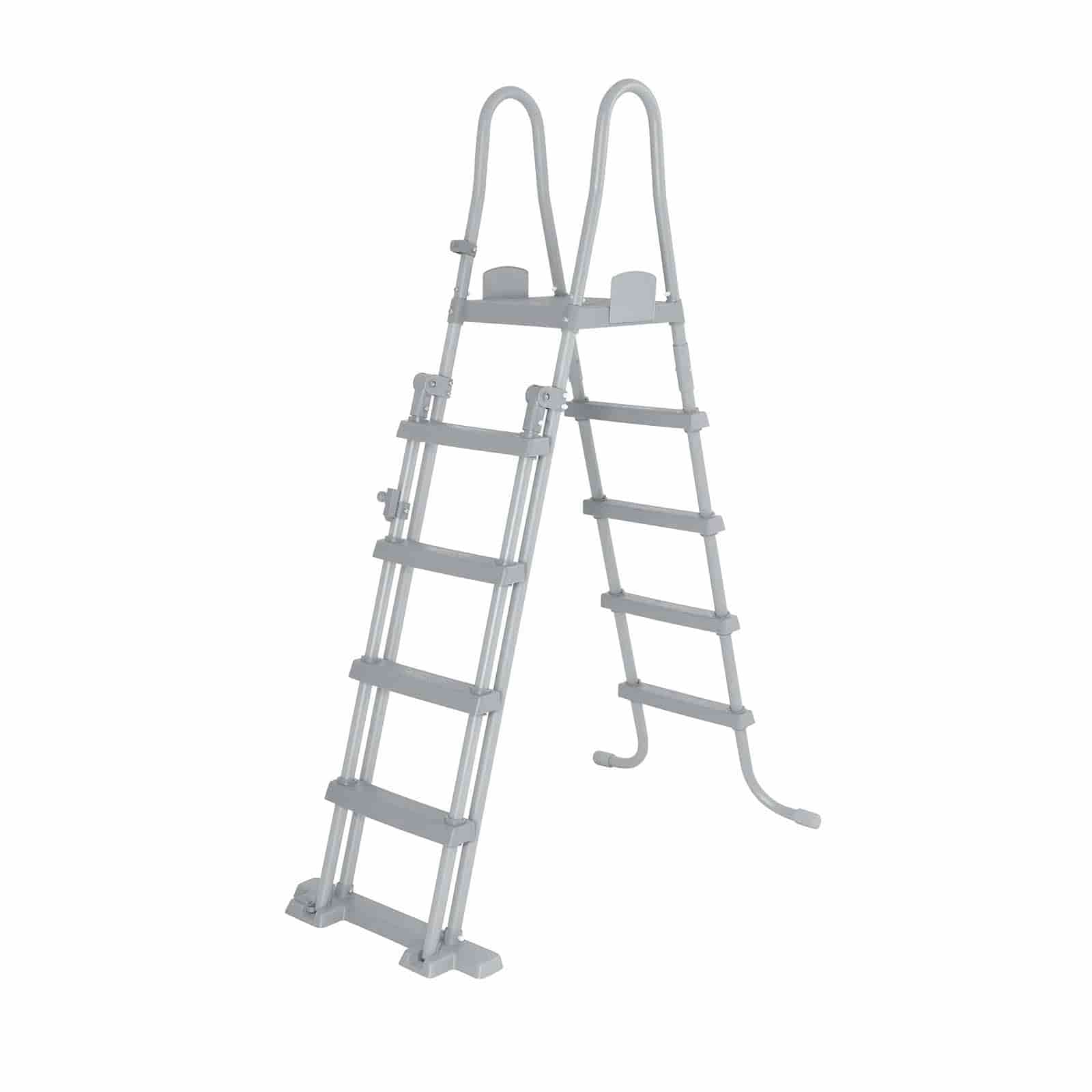 Piscina Desmontable Redonda de Acero Bestway Hydrium Ø488 x 132 cm con Depuradora de Arena 6.056 l/h, Lona de Fondo, Cobertor y Escalera - Imagen 6