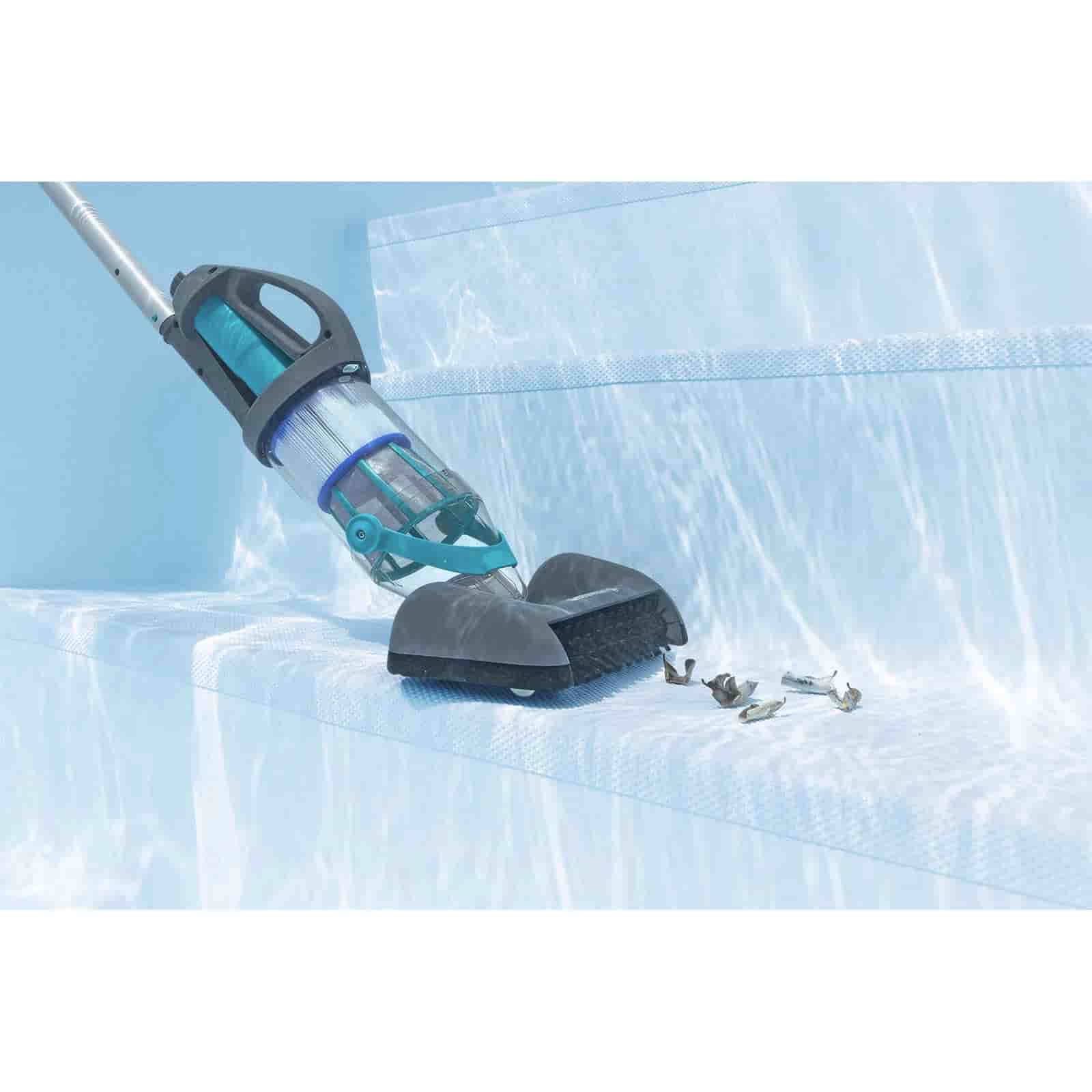 Limpiafondos inalámbrico Bestway AquaGrip compatible con piscinas de hasta Ø 610 cm - Imagen 4