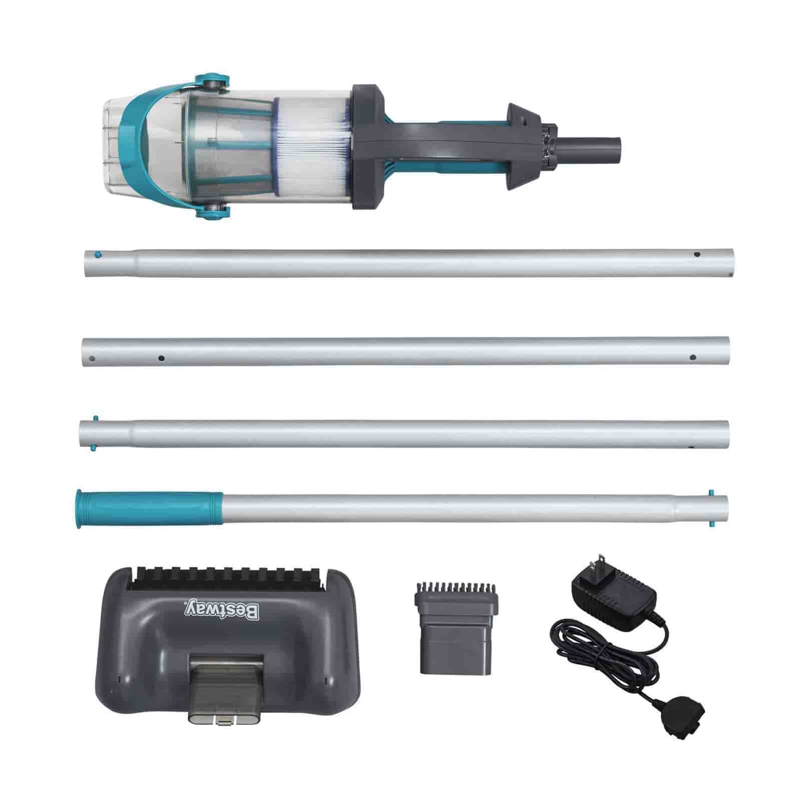 Limpiafondos inalámbrico Bestway AquaGrip compatible con piscinas de hasta Ø 610 cm - Imagen 5
