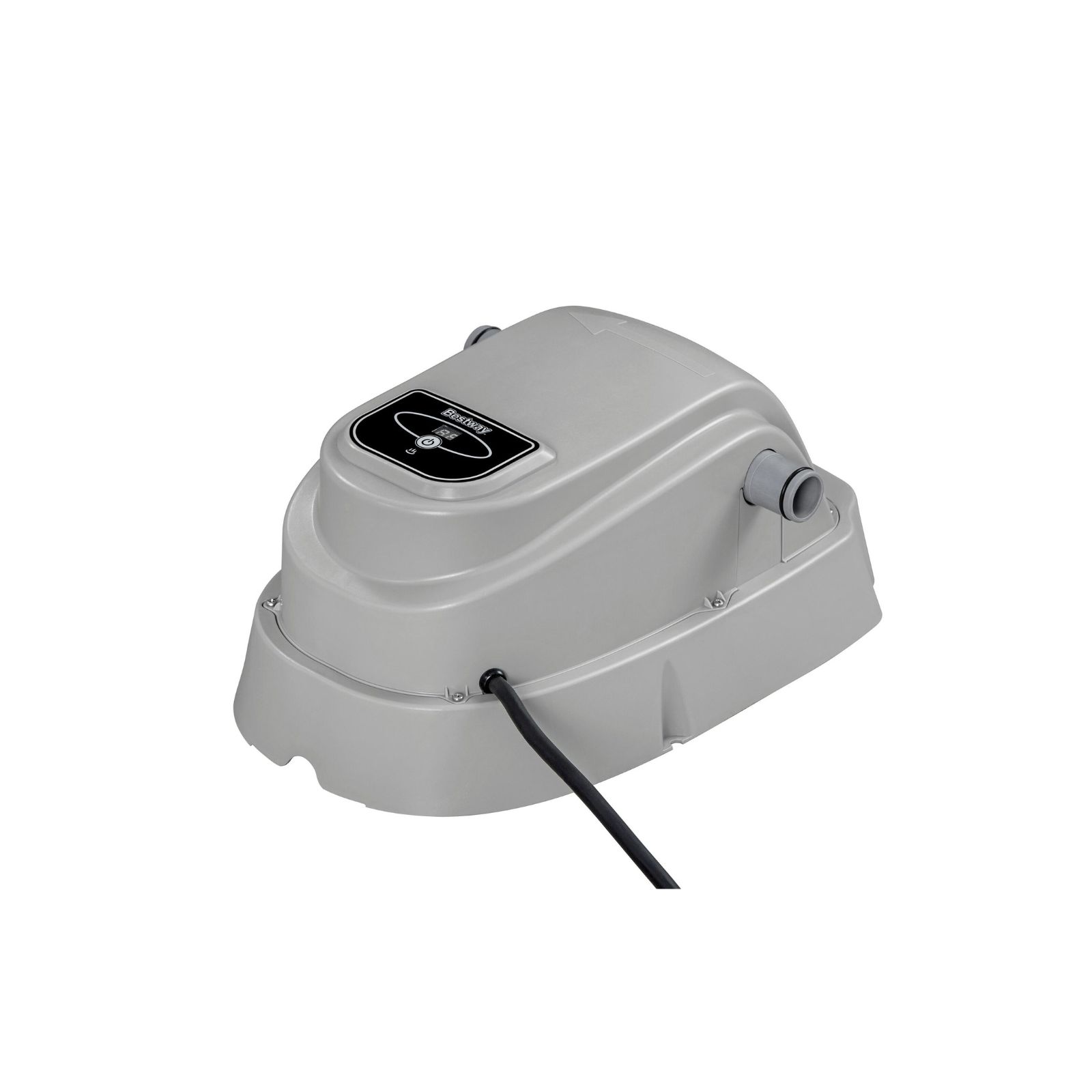 Aquecedor elétrico de água Bestway 42,6 x 26,6 x 18,7 cm para piscinas desmontáveis de 1 520 a 17 035 L. Temperatura máxima: 40 °C