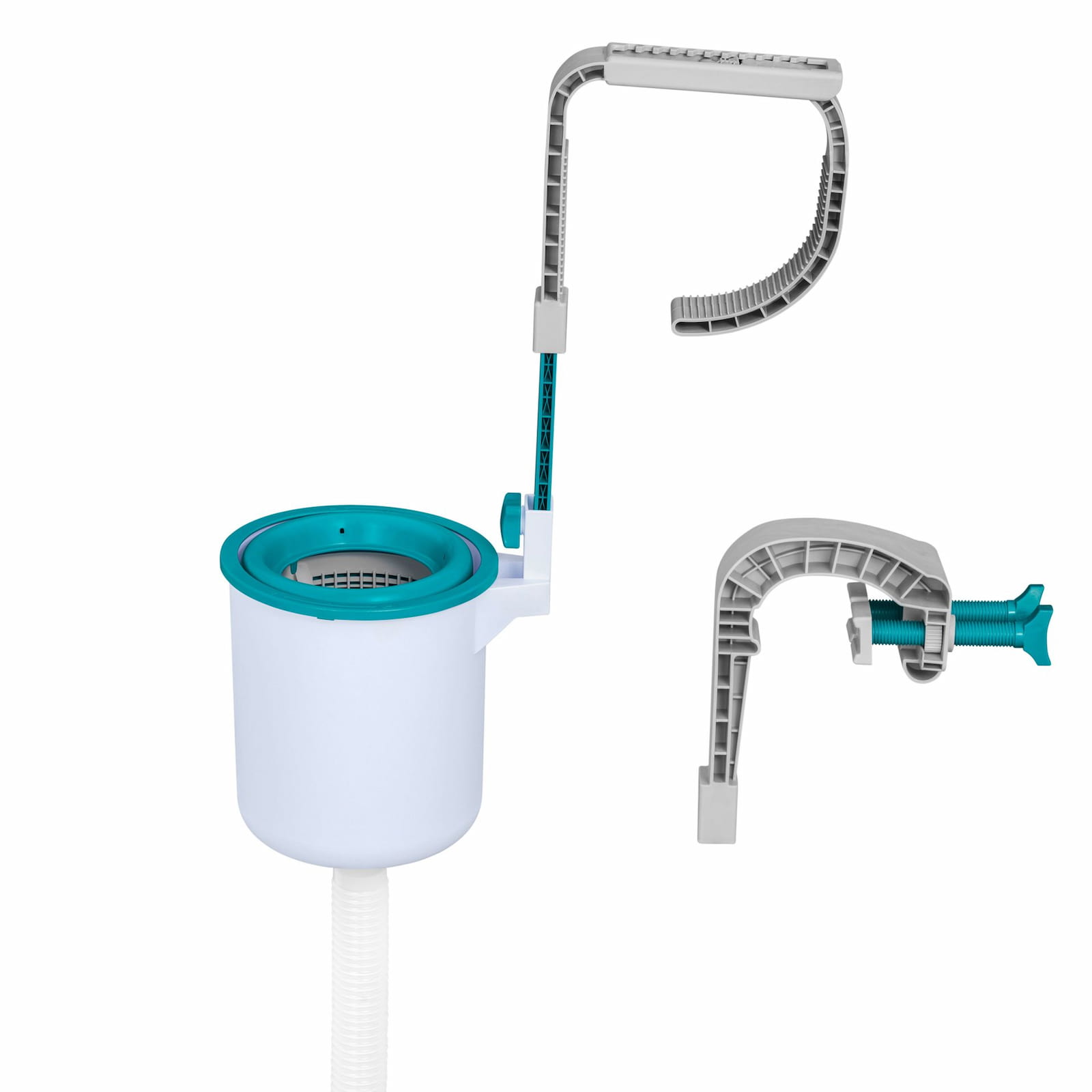 Skimmer de superficie Bestway para piscinas tubulares compatible con depuradoras de cartucho o arena de 2006 litros/hora