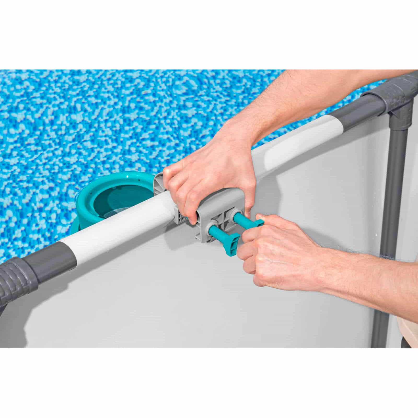 Skimmer de superficie Bestway para piscinas tubulares compatible con depuradoras de cartucho o arena de 2006 litros/hora - Imagen 4