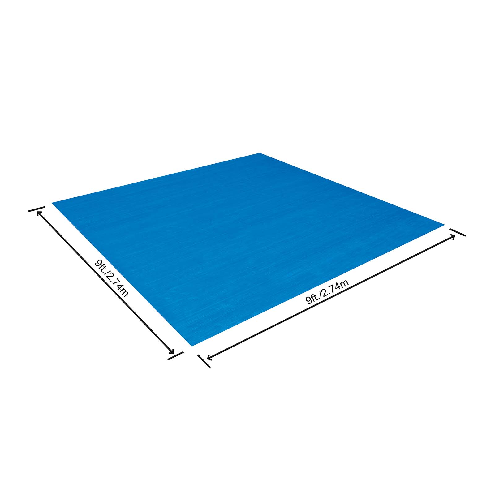 Tapete protetor de piso Bestway para piscinas e spas até 244 cm, 274 x 274 cm | Azul - Image 2